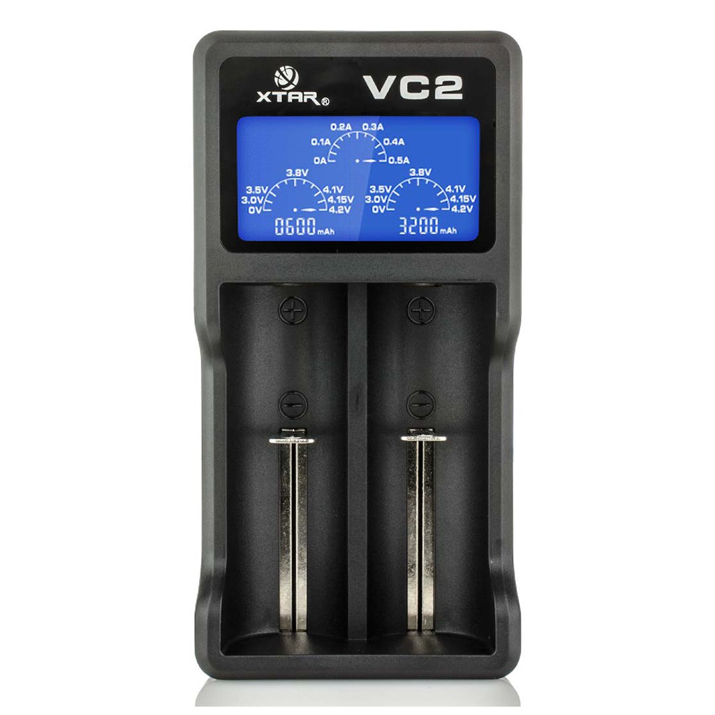 XTAR VC2 - Chargeur d'accu 2 slots