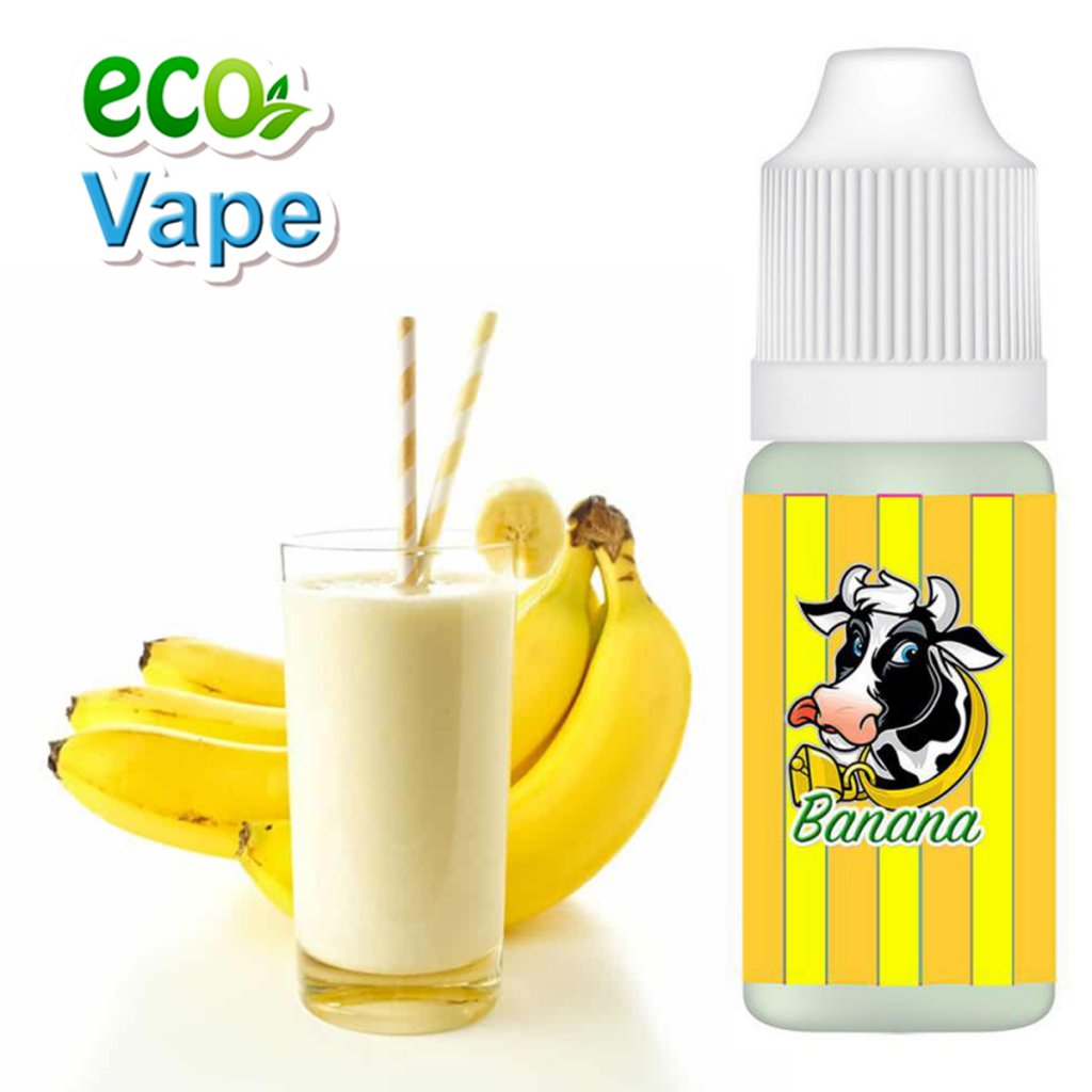 Banana milkshake - PREMIUM - ECO VAPE - 10ml Banana milkshake - PREMIUM - ECO VAPE - 10ml
