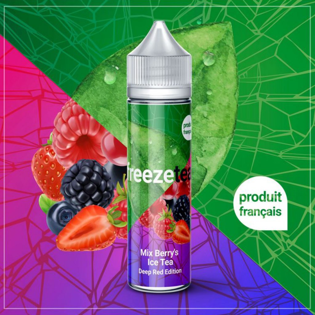 Mix berry's ice tea - FREEZE TEA - 50ml Mix berry's ice tea - FREEZE TEA - 50ml