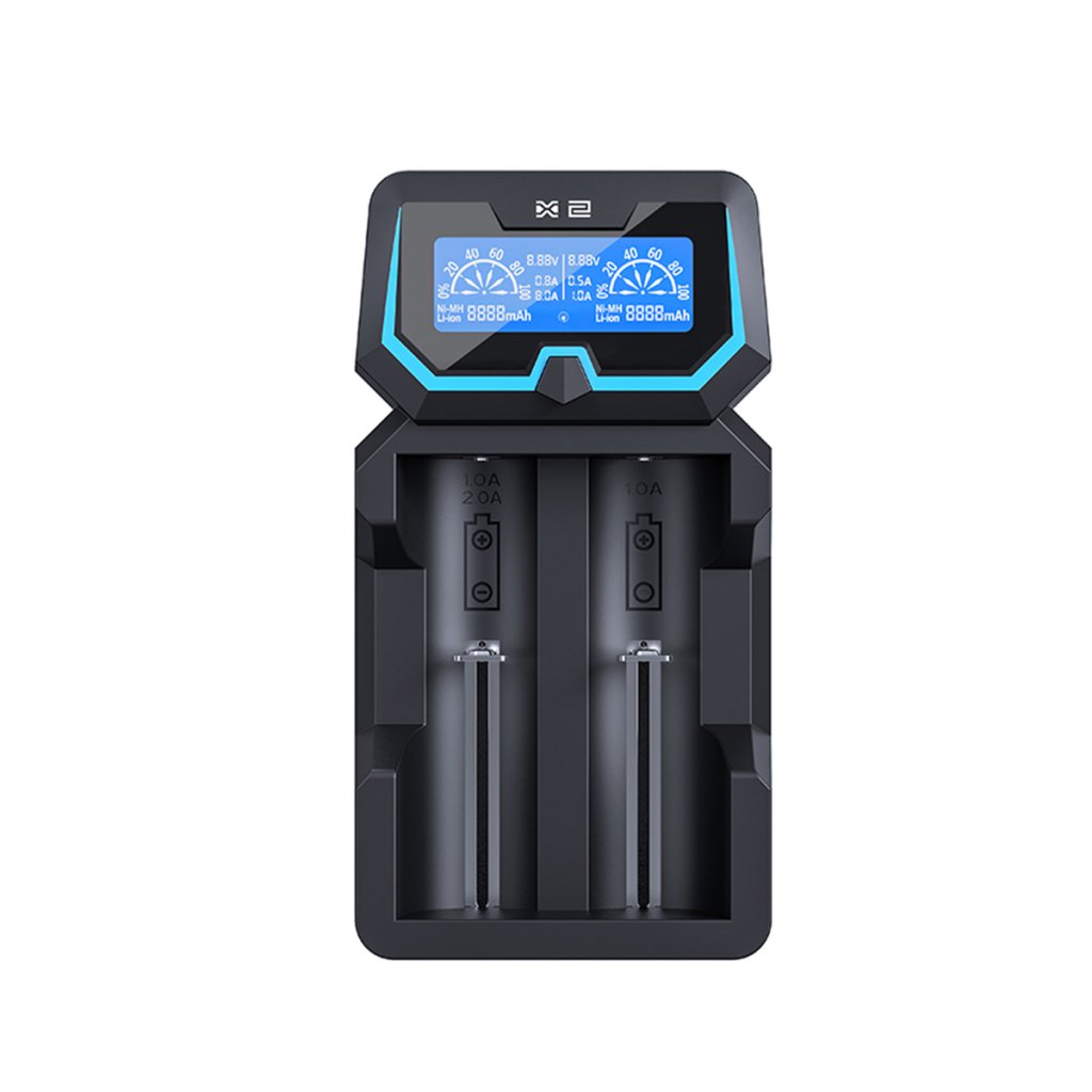 XTAR X2 extended - Chargeur d'accu 2 slots