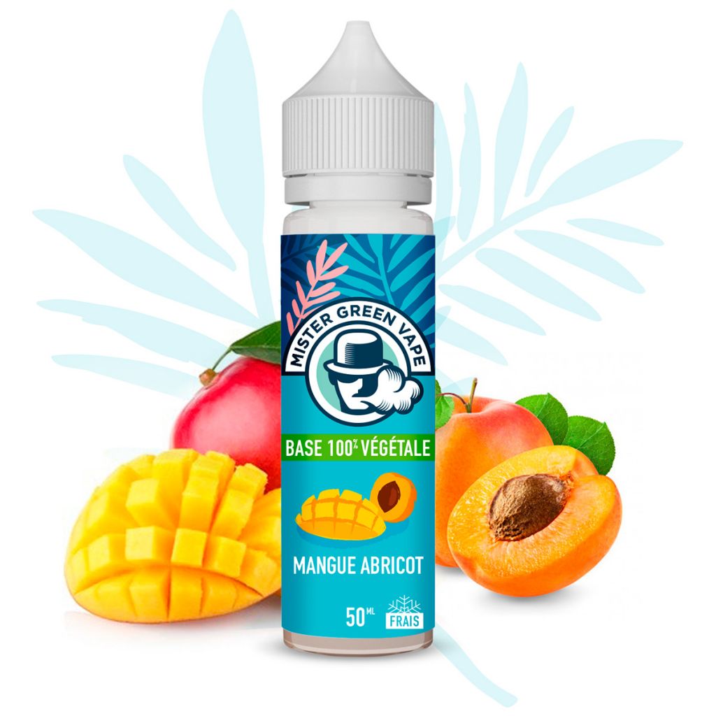 Mangue Abricot - MISTER GREEN VAPE - 50ml Mangue Abricot - MISTER GREEN VAPE - 50ml