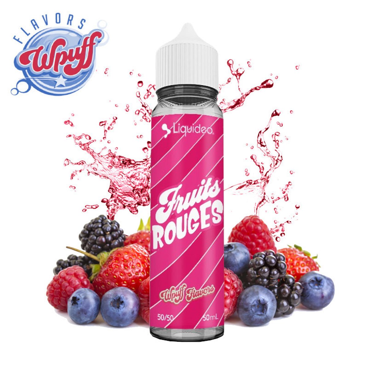 E-liquide Litchi Glacé Wpuff Flavors 50ml - Liquideo - E-vape