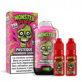 Pastèque framboise givrée - Kit MONSTER PUFF 28K